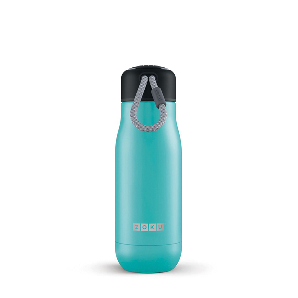 Bottiglia In Acciaio Inox 350Ml Turchese Zoku